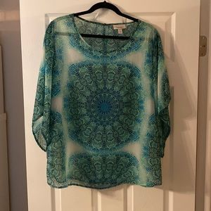 Dress Barn top size 1X